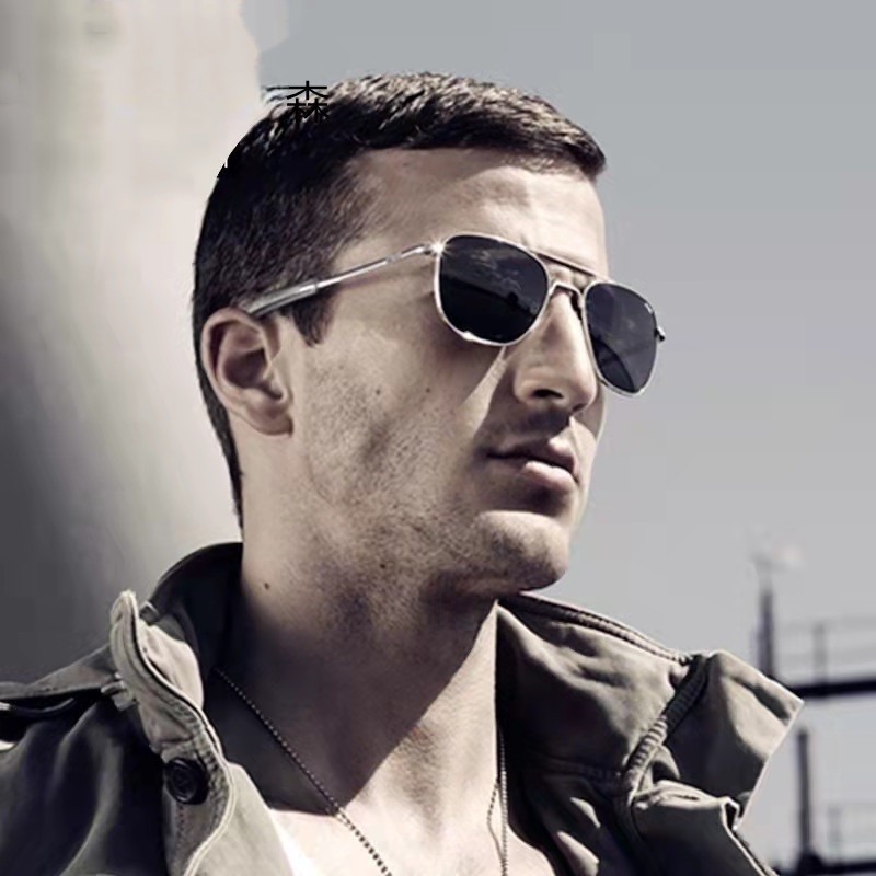 Óculos de sol retro homem arma - Sunglasses Aviator Polarized avaliação e preço