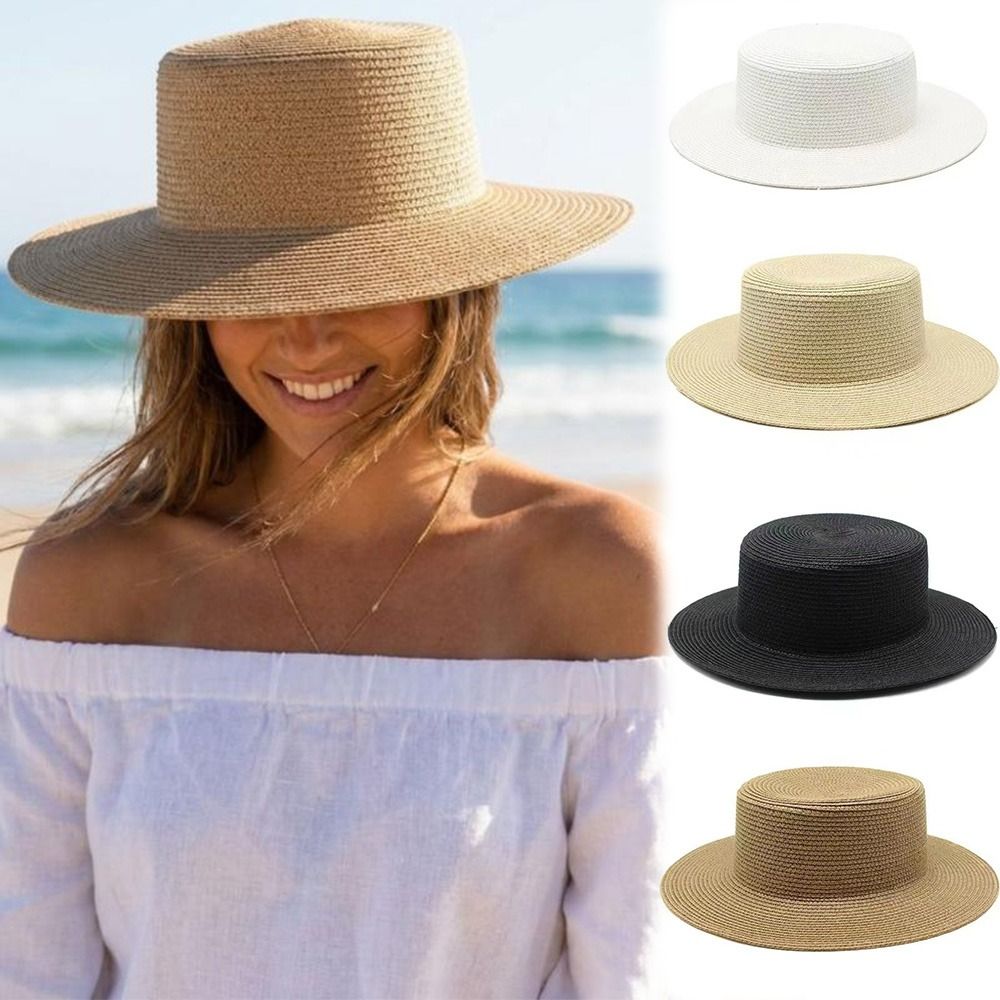 Chapéu de Palha de Aba Larga M - Bucket Hat Straw avaliação e preço